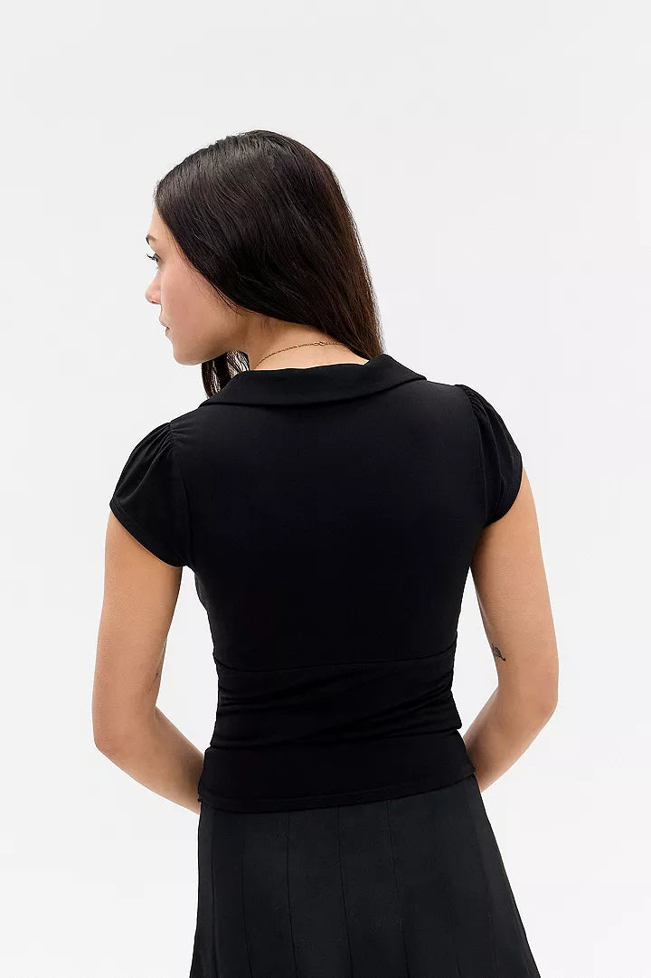 HOOK & EYELET BUTTON-DOWN SHIRT – Ansicht 2