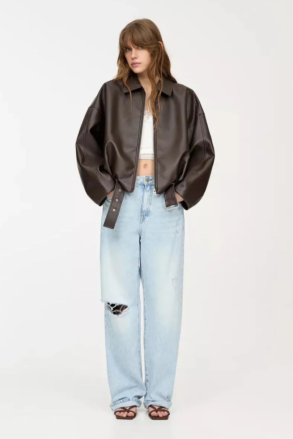 ELORA KUNSTLEDERJACKE – Ansicht 2