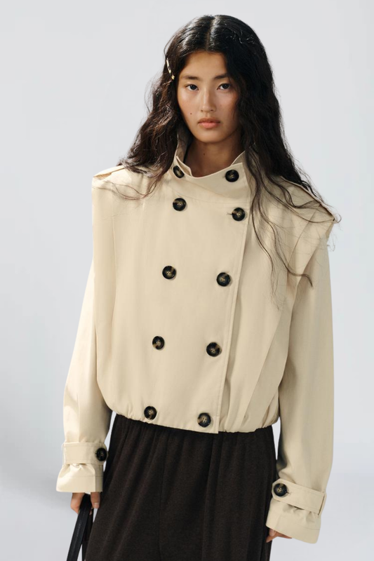 PLIS TRENCHCOAT – Ansicht 1