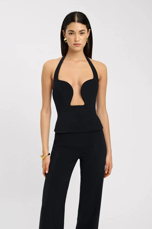 DEEP CUT-OUT HALTERNECK – Ansicht 1