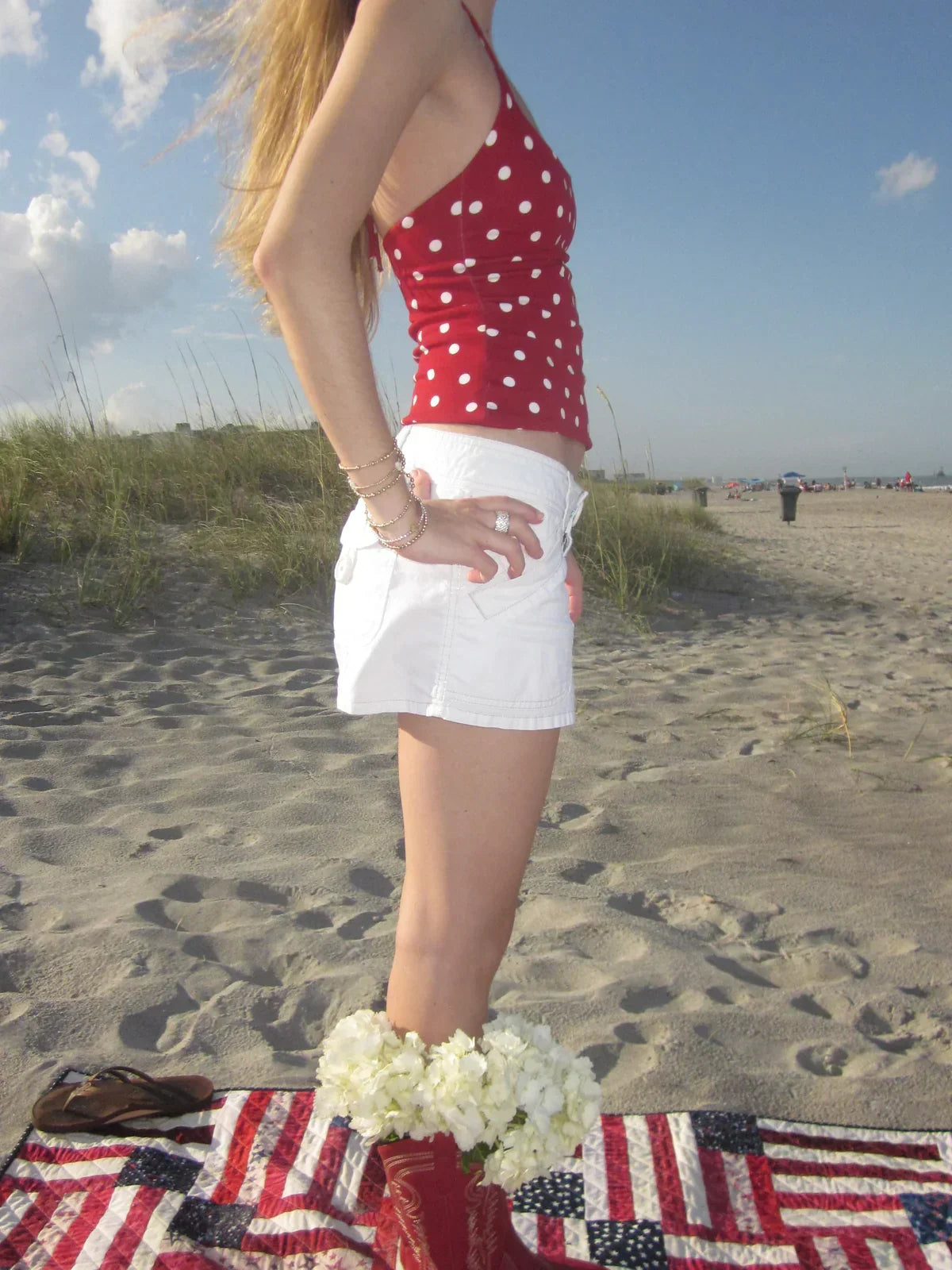 GEPUNKTETES TANKTOP – Ansicht 3