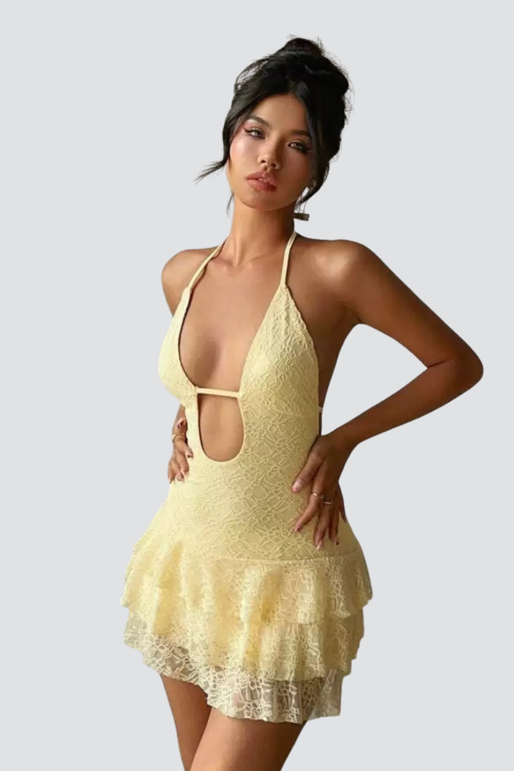 MINIKLEID LIME GREEN – Ansicht 1