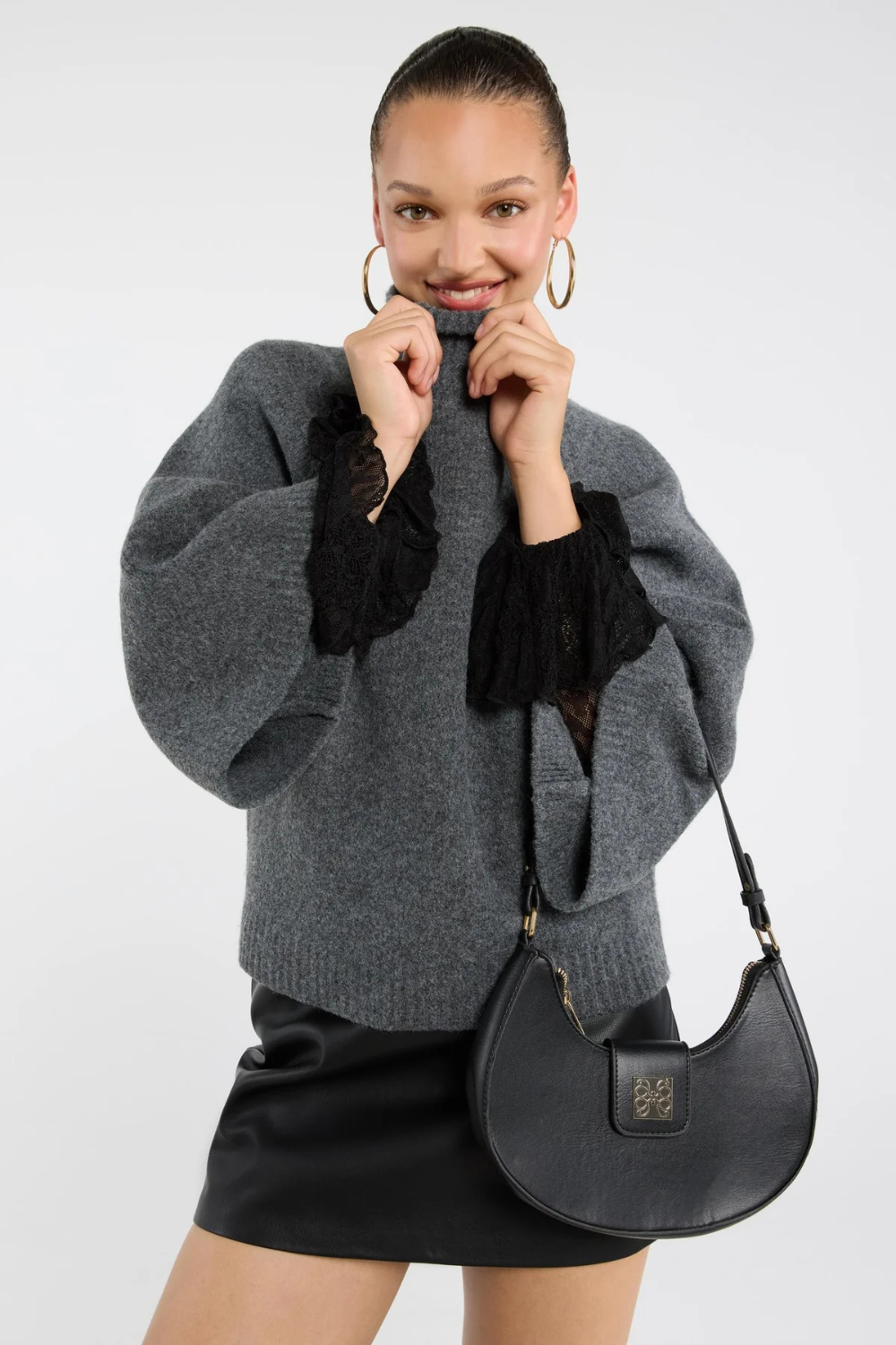 PULLOVER MIT RAGLANÄRMELN – Ansicht 3