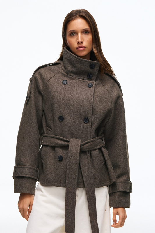 KURZER TRENCHCOAT MERYL – Ansicht 1