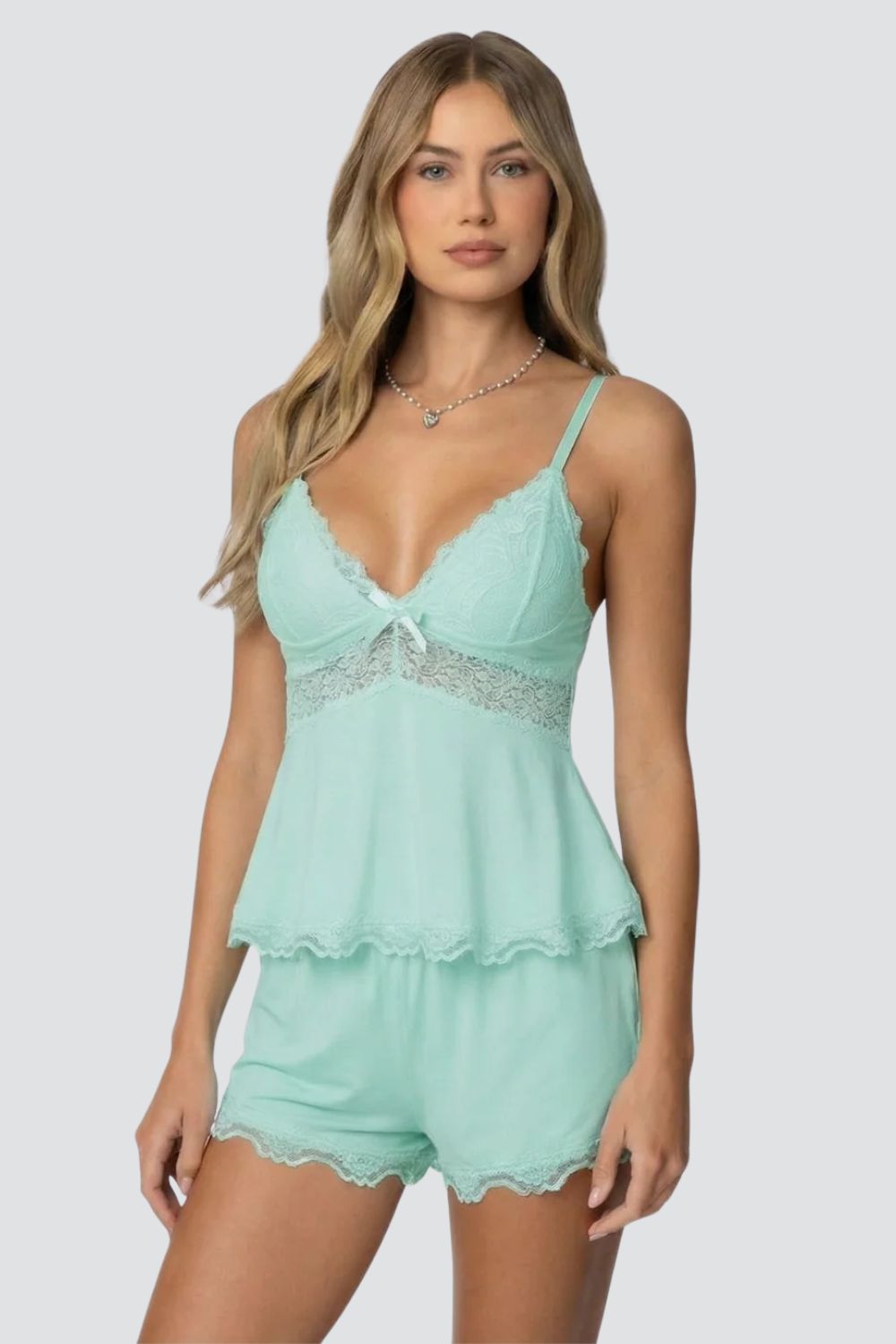 ANIA SPITZEN-PYJAMA-SET – Ansicht 11